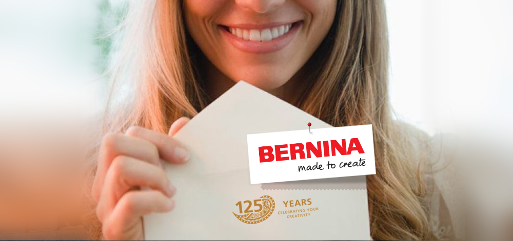 Поздравительная открытка Bernina