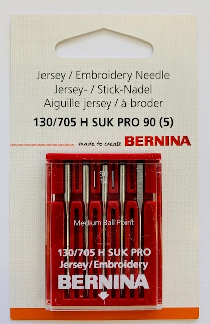 Иглы Bernina Jersey/ Embroidery № 90 (5) 130/705 H SUK  PRO 