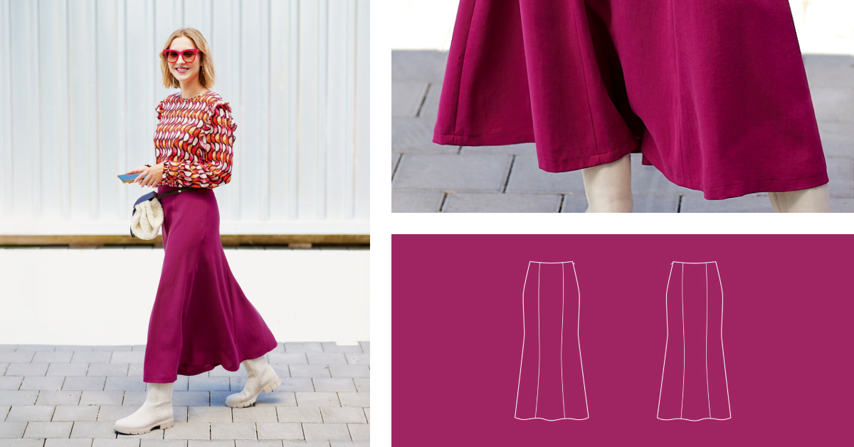 Юбка "Diamond"   – бесплатная выкройка января!