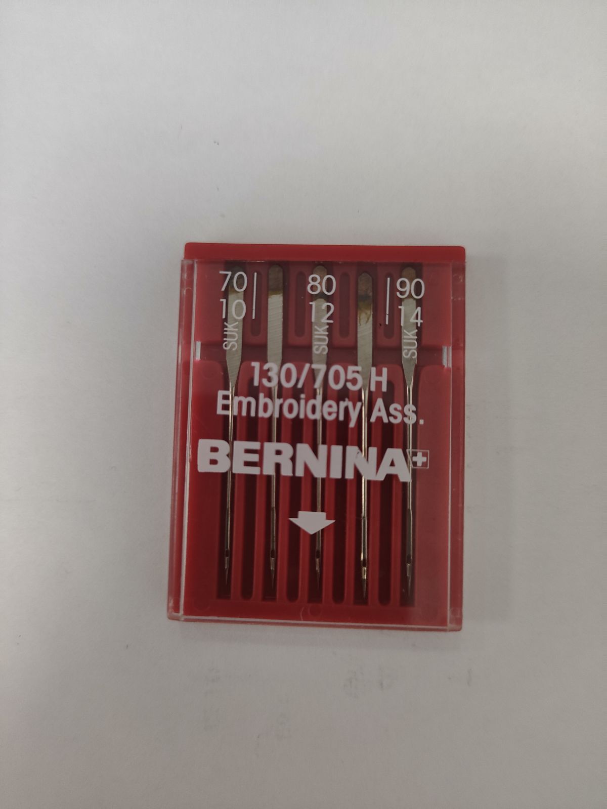 Иглы Bernina набор  Jersey/Embroidery, 70 (1), 80 (3), 90 (1), 130/705 H SUK ASS
