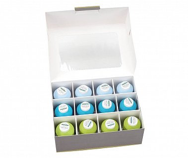 Набор ниток Madeira Overlockbox 3+1 "Apple & Blue" (арт. 9201)
