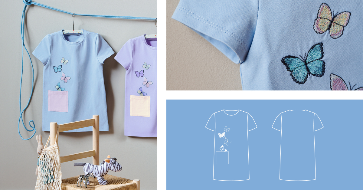 Платье-рубашка "Elina"  – бесплатная выкройка апреля!