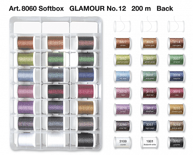 Набор ниток Madeira Glamour Box (арт. 8058), 42×200 м
