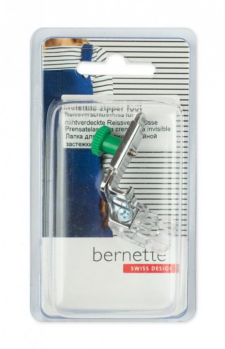 Лапка Bernette для вшивания потайной молнии	к b33 и b35