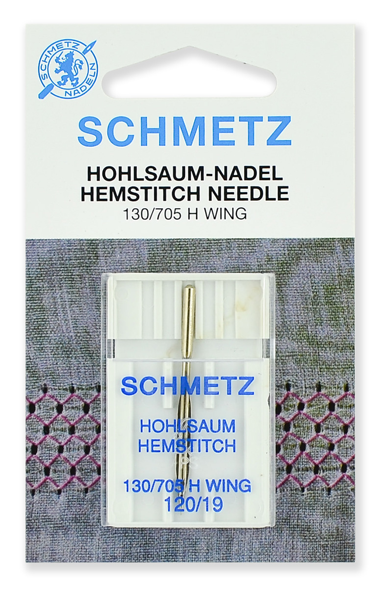 Иглы Schmetz  для мережки №120, 1 шт.