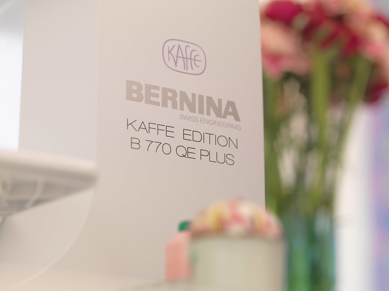 Швейная машина Bernina 770 QE PLUS Kaffe Edition