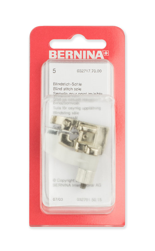 Лапка потайного стежка Bernina # 5 (подошва)