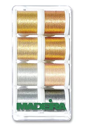 Набор ниток Madeira Metallic SMOOTH (арт. 8019), 8*200 м