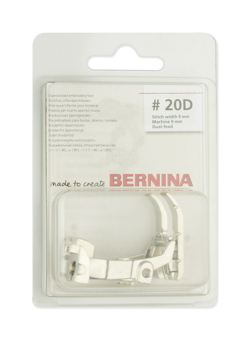 Открытая вышивальная лапка Bernina # 20D