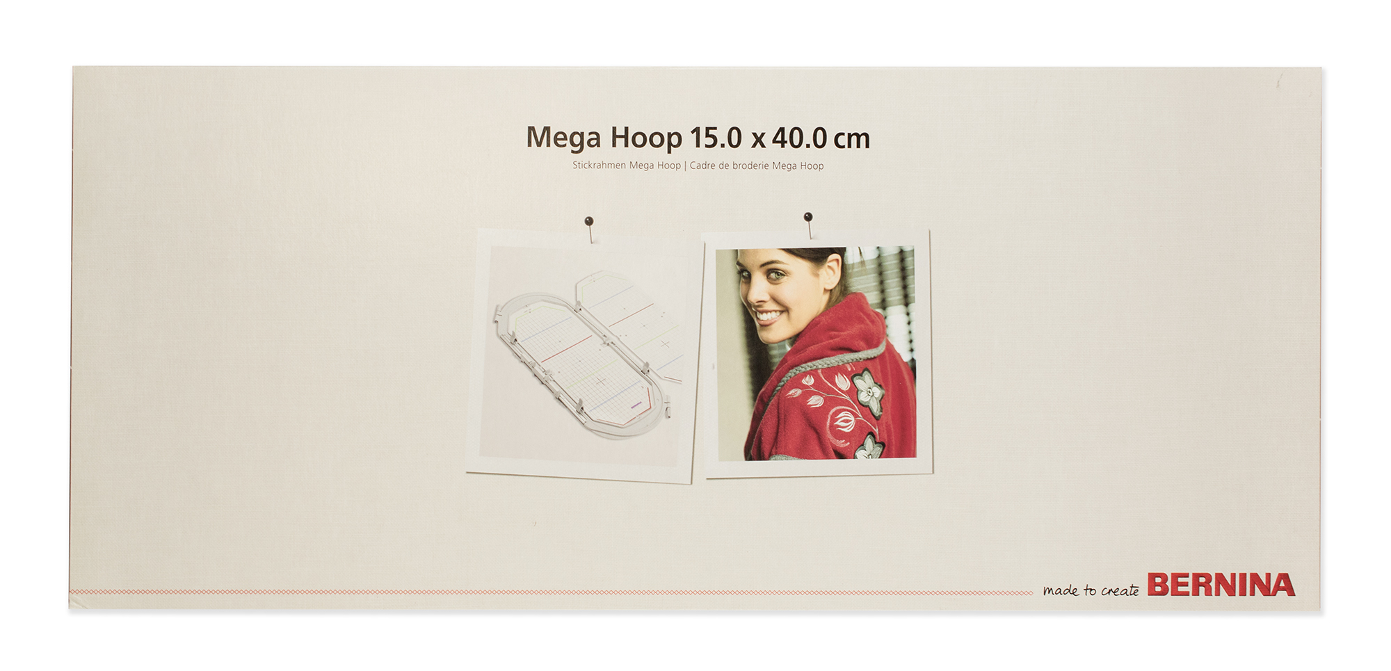 Пяльцы Bernina Mega-Hoop 15х40 см