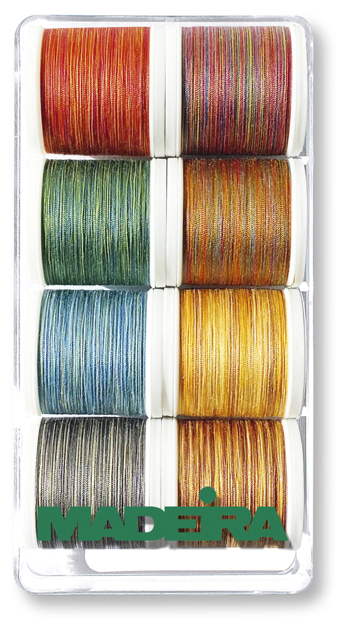 Набор универсальных ниток Madeira Aerofil Multicolor № 120, 8*400 м., (арт. 8007)